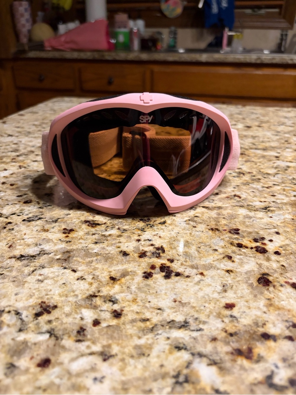 SPY womens Pink Snow Goggles - UV Protective Lenses